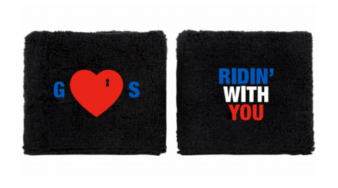 Ridin' with you Sweatbands